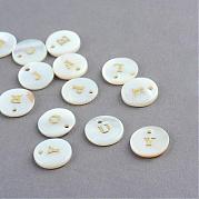 Подвески из пресноводных оболочек SSHEL-S249
