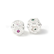 Латунные микропаве с кубическим цирконием KK-U067-01S