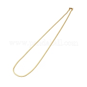 Ionenplattierung (IP) 304 Edelstahl-Halskette mit Fischgrätenmuster für Männer und Frauen NJEW-E076-04B-G
