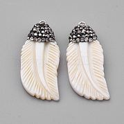 Подвески из пресноводных оболочек SHEL-S269-07