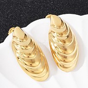 Серьги-гвоздики из нержавеющей стали 304 EJEW-G423-30B-G