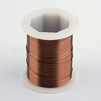 Round Copper Wire for Jewelry Making, Light Gold, 26 Gauge, 0.4mm, about  2952.75 Feet(900m)/roll