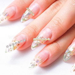 12 Stück 6 Stil Legierung Strass Ketten&nbsp;MRMJ-HY0002-30