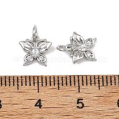 Ciondoli Shegrace in ottone con zirconi cubici trasparenti&nbsp;XGRQ3P121-589P