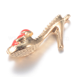 Emaille Anhänger Legierung&nbsp;X-PALLOY-S086-061C