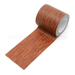 Klebeband aus Vliesstoffen mit Holzmaserung&nbsp;DIY-WH0001-71A