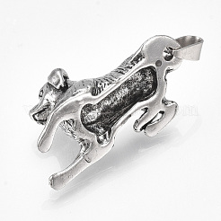 Pendenti per cuccioli in lega stile tibetano&nbsp;PALLOY-S178-09