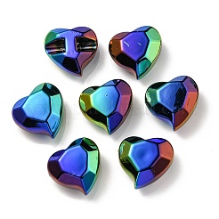 Placage uv perles acryliques irisées arc-en-ciel&nbsp;OACR-P010-03A