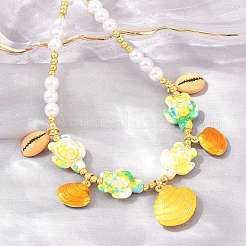 Pendentif en forme de coquillage&nbsp;KK-CBA4547-04A-G