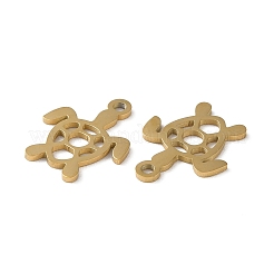 Placcatura ionica (ip) ciondoli in acciaio inossidabile 304&nbsp;STAS-F300-06G