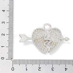 Legierung rhinestone-anhänger&nbsp;ALRI-S001-10P