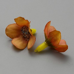 Gänseblümchenblütenimitat aus Stoff&nbsp;AJEW-WH0083-24C