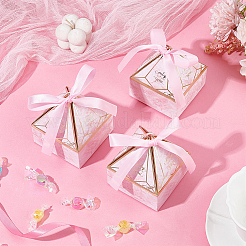 Rautenförmige Verpackungsschachteln für Bonbons aus Papier&nbsp;CON-WH0089-58