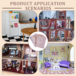 6 lot de 6 autocollants en papier illustrés&nbsp;DIY-PH0038-46