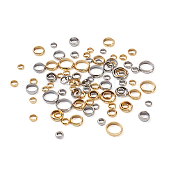 12 perlina distanziatrice in acciaio inossidabile stile 201&nbsp;STAS-KS0001-16