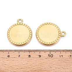 Cabochon-Fassungen für Anhänger aus Edelstahl 304&nbsp;STAS-N108-69G