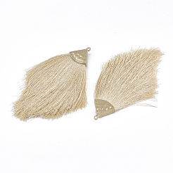 Borla de poliéster grandes decoraciones colgantes&nbsp;FIND-T042-07