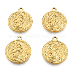 Placcatura ionica (ip) 201 pendenti in acciaio inossidabile&nbsp;STAS-N098-200LG