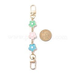 Borsa a catena corta con maglie in plastica smaltata a fiore&nbsp;FIND-JF00100-01