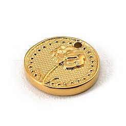Breloques en acier inoxydable 304&nbsp;STAS-Z205-01G-01