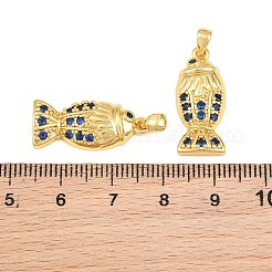 Ottone micro spianare pendenti zirconi&nbsp;CU-CBAB3AD-08G-04