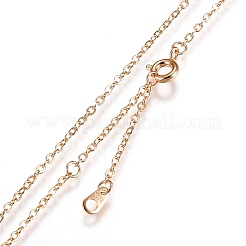 Colliers à pendentif double lettre en laiton micro pavé clair zircone cubique&nbsp;NJEW-Z010-17