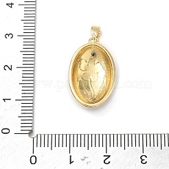 Pendentifs d'émail en laiton &nbsp;KK-CBA2CFD-03G-B