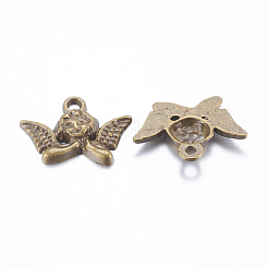 Pendentifs en alliage de style tibétain&nbsp;LS-TIBEP-EA8756YKG-AB-FF