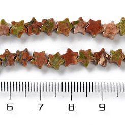 Natur Unakit Perlen Stränge&nbsp;G-G085-B53-02