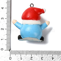 Anhänger aus undurchsichtigem Harz zum Thema Weihnachten&nbsp;LS-RESI-I336-01P-09