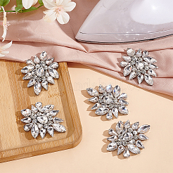 5 cabochon di strass&nbsp;AJEW-MA0001-08