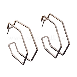 Orecchini in lega di zinco&nbsp;WGC9E6A-02