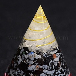 Générateurs d'énergie de résine de pyramide d'orgonite&nbsp;PW-WG62A26-01