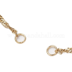 304 Edelstahl Singapur Kette Armband Herstellung&nbsp;AJEW-JB01321-01