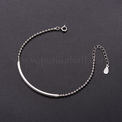 Magnifique bracelet en argent sterling plaqué rhodium&nbsp;JB226A