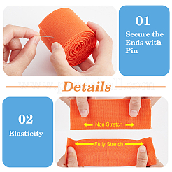 Bande élastique plate en polyester 9~10 m&nbsp;EC-BC0001-49A