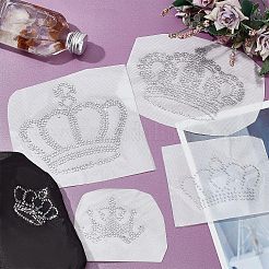Corona de rhinestone de corrección de brillo&nbsp;DIY-FG0002-67