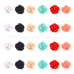 30 pz 6 colori fatti a mano perline di argilla polimerica&nbsp;CLAY-FW0001-04