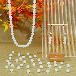 3 filo di perline rotonde di opalite&nbsp;GLAA-DC0001-10