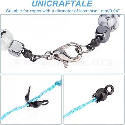 50 Stück Ionenplattierung (IP) 304 Edelstahl-Perlenspitzen&nbsp;STAS-UN0038-02