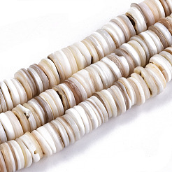 Natürlichen Süßwasser-Muschelperlen Stränge&nbsp;SHEL-N003B-02