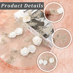 Polyester-Stickerei-Pailletten-Kostümzubehör&nbsp;DIY-WH20025-017A