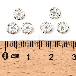Messing Strass Zwischen perlen&nbsp;RB-A014-Z5mm-01S