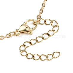 7 collier pendentif en alliage imprimé&nbsp;NJEW-JN05515
