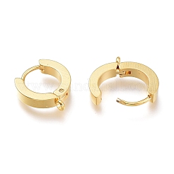 Orecchini a cerchio huggie in acciaio inossidabile placcato ionico (ip) 304&nbsp;STAS-I167-01A-G