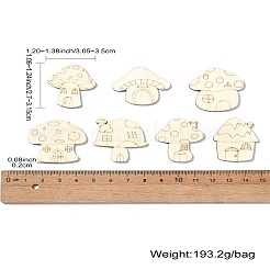 Découpes de bois non finies&nbsp;WOOD-CJC0001-16