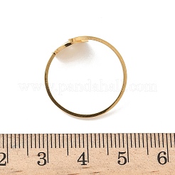Manschettenringe aus Edelstahl 304 für Damen&nbsp;RJEW-F195-02G