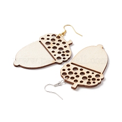 DIY-Set zur Herstellung von Ohrringen zum Erntedankfest&nbsp;WOOD-FS0001-06