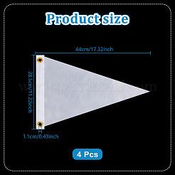 Pavillon de signalisation marine en polyester&nbsp;AJEW-WH0485-77A