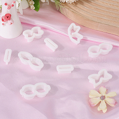 4 scatola 4 stili di stampi in plastica&nbsp;DIY-SC0030-53A